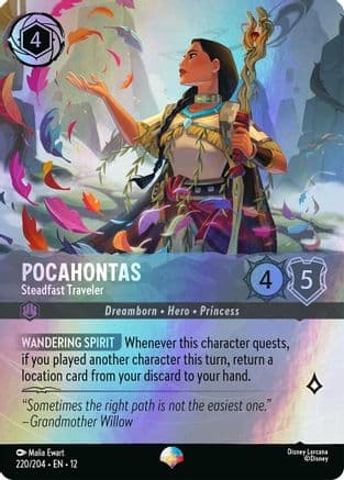 Pocahontas - Steadfast Traveler (Epic) — Wilds Unknown