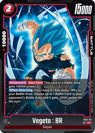 Vegeta : BR — Cross Force