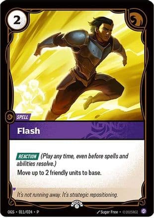 Flash — Riftbound Organized Play Promotional Cards