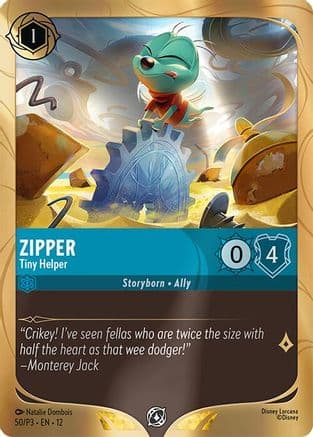 Zipper - Tiny Helper — Disney Lorcana Promo Cards