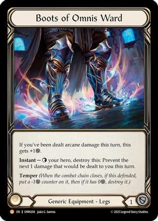 Boots of Omnis Ward — Omens of the Third Age