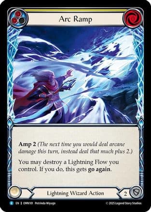 Arc Ramp (Yellow) — Omens of the Third Age
