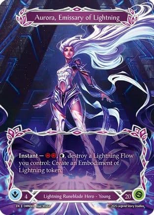 Aurora, Emissary of Lightning (Marvel) — Omens of the Third Age