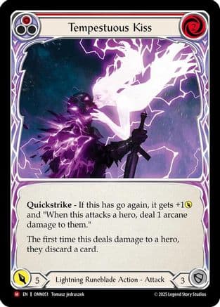 Tempestuous Kiss — Omens of the Third Age