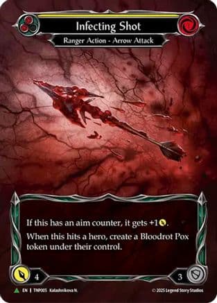 Infecting Shot (Yellow) (Marvel) - TNP005 — Flesh and Blood: Promo Cards