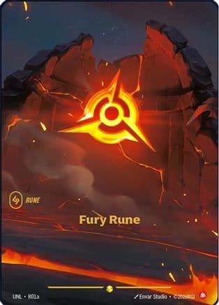 Fury Rune (Alternate Art) — Unleashed