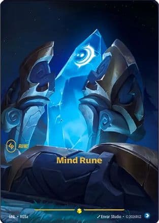 Mind Rune (Alternate Art) — Unleashed