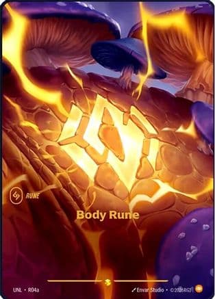Body Rune (Alternate Art) — Unleashed