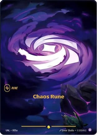 Chaos Rune (Alternate Art) — Unleashed
