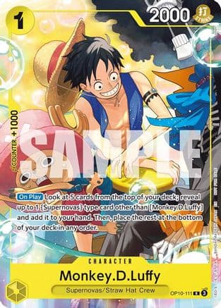 Monkey.D.Luffy (Welcome Pack 2026 Vol.1) — One Piece Promotion Cards