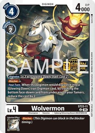 Wolvermon (Welcome Tamers Pack Vol.2) — Starter Deck 23: Beatbreak Release Event Cards