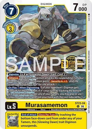 Murasamemon (Welcome Tamers Pack Vol.2) — Starter Deck 23: Beatbreak Release Event Cards