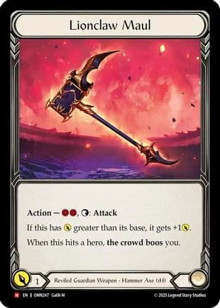 Lionclaw Maul — Omens of the Third Age