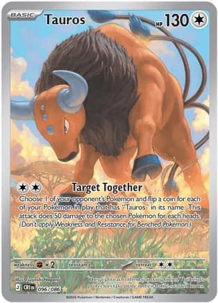 Tauros - 096/086 — ME04: Chaos Rising