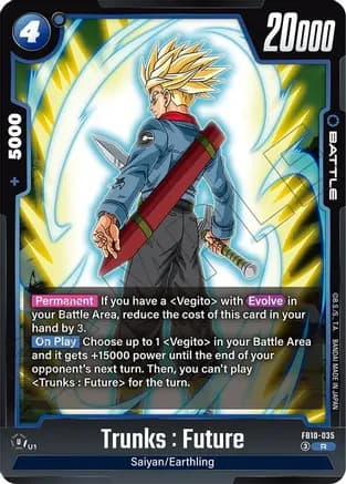 Trunks : Future - FB10-035 — Cross Force
