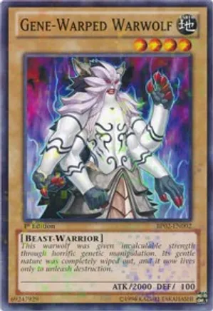 Gene-Warped Warwolf (Mosaic Rare) — Battle Pack 2: War of the Giants