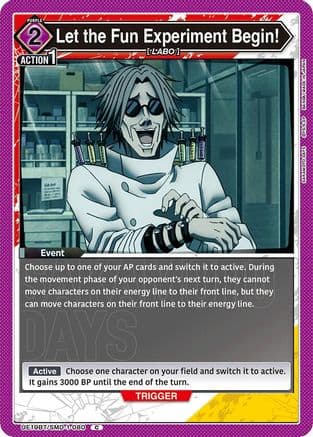 Let the Fun Experiment Begin! — UE19BT: SAKAMOTO DAYS