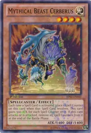 Mythical Beast Cerberus (Mosaic Rare) — Battle Pack 2: War of the Giants