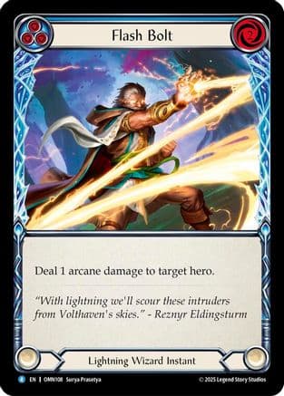Flash Bolt (Blue) — Omens of the Third Age