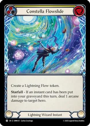 Constella Flowslide (Yellow) — Omens of the Third Age