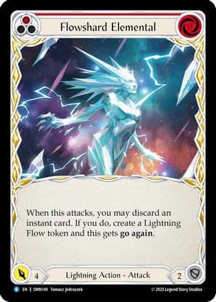Flowshard Elemental (Red) — Omens of the Third Age