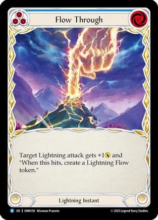 Flow Through (Blue) — Omens of the Third Age