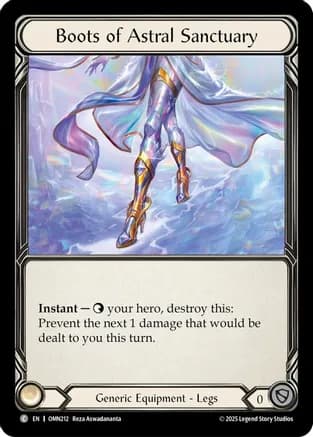 Boots Of Astral Sanctuary — Omens of the Third Age