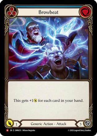 Browbeat (Blue) — Omens of the Third Age
