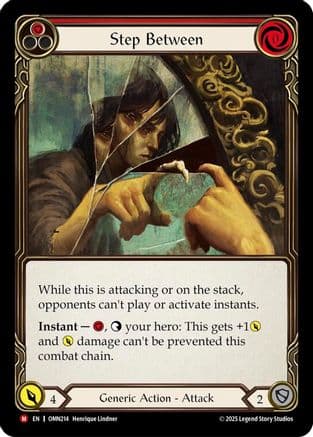 Step Between (Red) — Omens of the Third Age