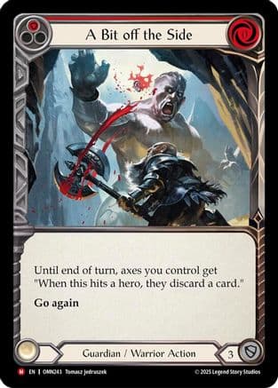 A Bit Off The Side (Red) — Omens of the Third Age