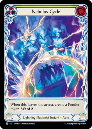 Nebulus Cycle (Yellow) (Extended Art) — Omens of the Third Age