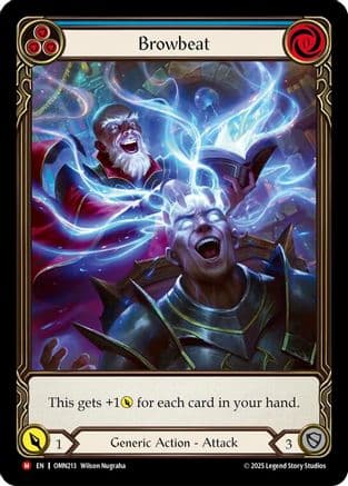 Browbeat (Blue) (Extended Art) — Omens of the Third Age