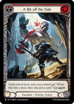 A Bit Off The Side (Red) (Extended Art) — Omens of the Third Age