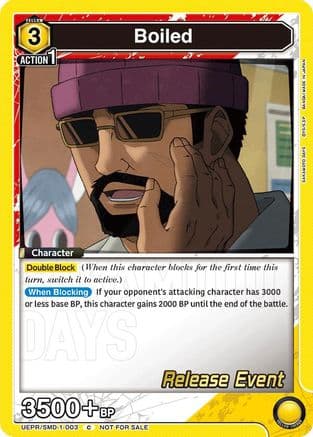 Boiled (Release Event) — UE19BT: SAKAMOTO DAYS Release Event Cards