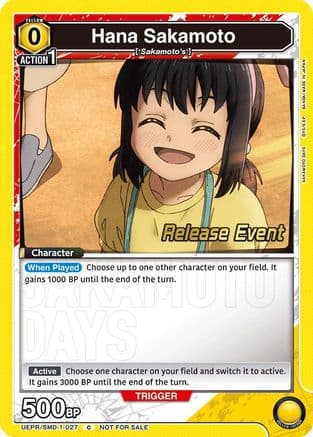 Hana Sakamoto (Release Event) — UE19BT: SAKAMOTO DAYS Release Event Cards
