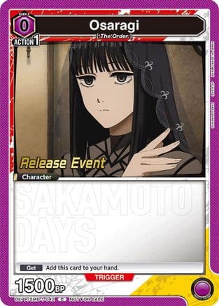Osaragi (042) (Release Event) — UE19BT: SAKAMOTO DAYS Release Event Cards