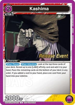 Kashima (Release Event) — UE19BT: SAKAMOTO DAYS Release Event Cards