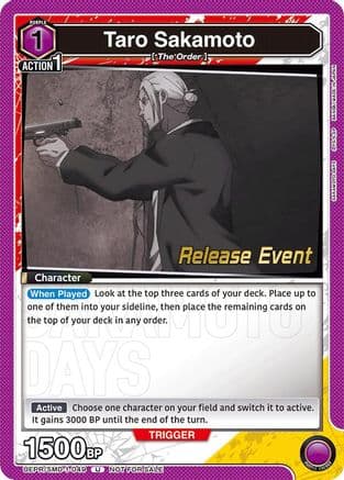 Taro Sakamoto (049) (Release Event) — UE19BT: SAKAMOTO DAYS Release Event Cards