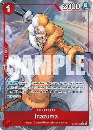 Inazuma (Full Art) — Starter Deck EX: Luffy & Ace