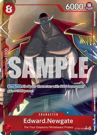 Edward.Newgate (Full Art) — Starter Deck EX: Luffy & Ace