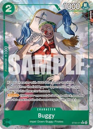 Buggy (Full Art) — Starter Deck EX: Luffy & Ace