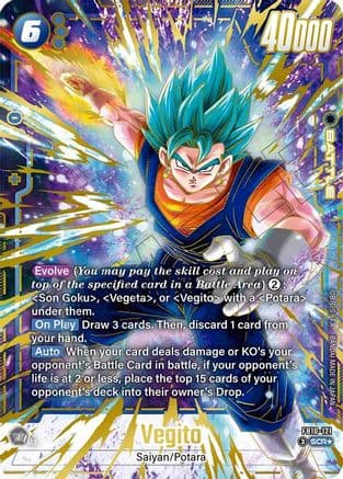 Vegito - FB10-121 (Alternate Art) — Cross Force
