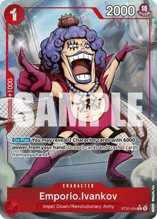 Emporio.Ivankov (Full Art) — Starter Deck EX: Luffy & Ace