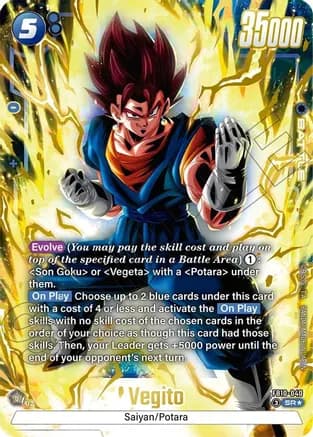 Vegito - FB10-040 (Alternate Art) — Cross Force