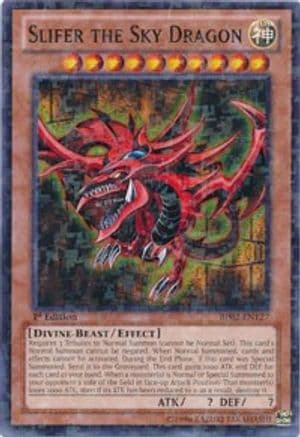 Slifer the Sky Dragon (Mosaic Rare) — Battle Pack 2: War of the Giants