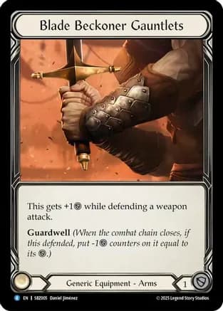 Blade Beckoner Gauntlets — Silver Age Chapter 3