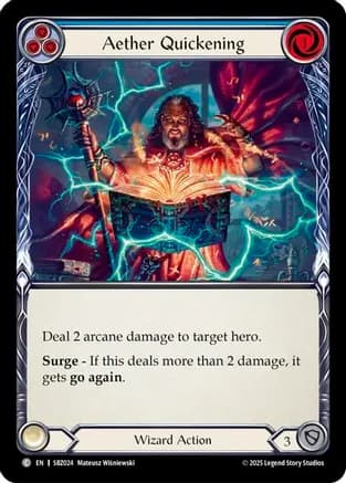 Aether Quickening (Blue) — Silver Age Chapter 3