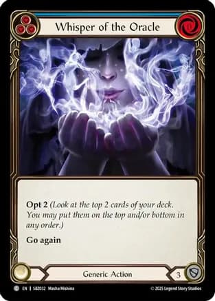 Whisper of the Oracle (Blue) — Silver Age Chapter 3