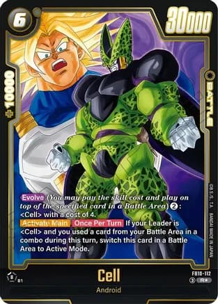 Cell - FB10-112 (Alternate Art) — Cross Force