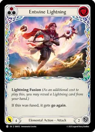 Entwine Lightning (Red) — Silver Age Chapter 3